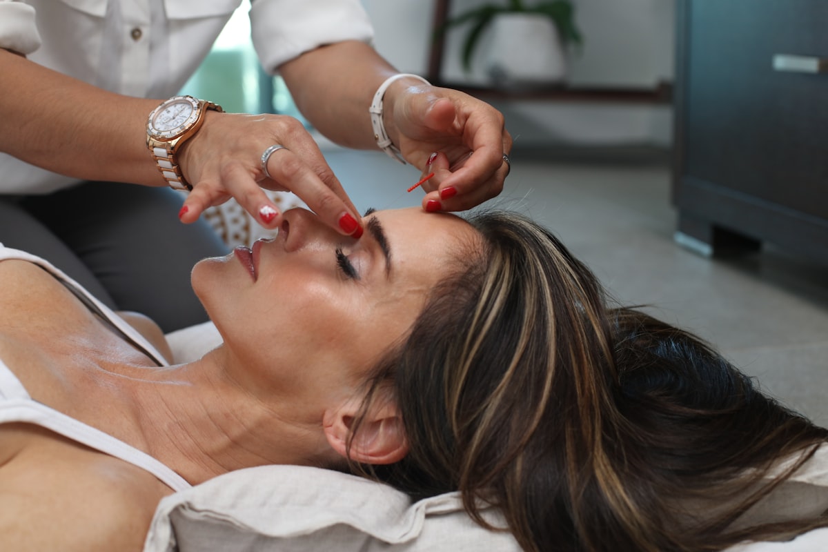 Aesthetic skincare treatment
